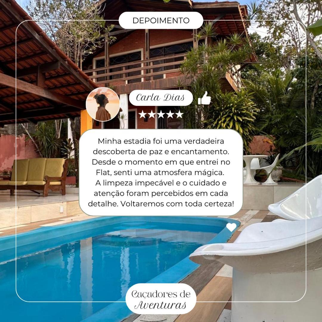Вилла Flats Cacadores De Aventuras Praia de Pipa Экстерьер фото